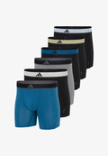 adidas Sportswear 6 PACK  - Boxer briefs - schwarz/multicolor
