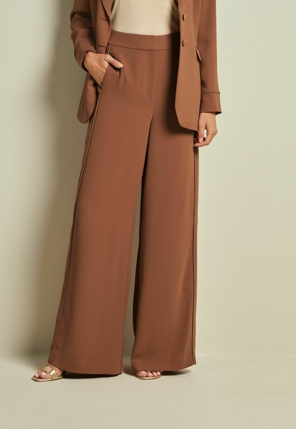 Next TAILORED CREPE SUPER WIDE TROUSERS