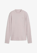 Puma HER SLIM GERIPPTES LANGARMSHIRT - Long sleeved top - misty pink