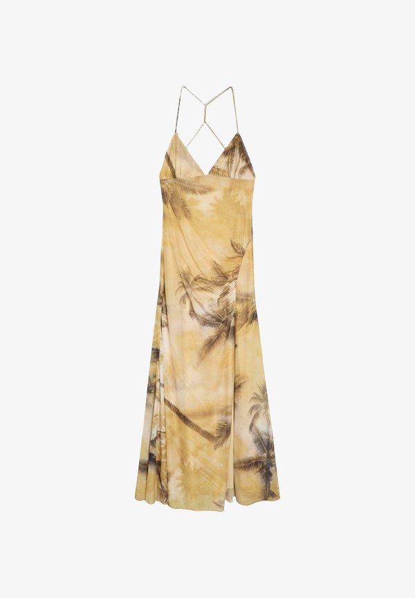 Bershka DRESS - Day dress - yellow