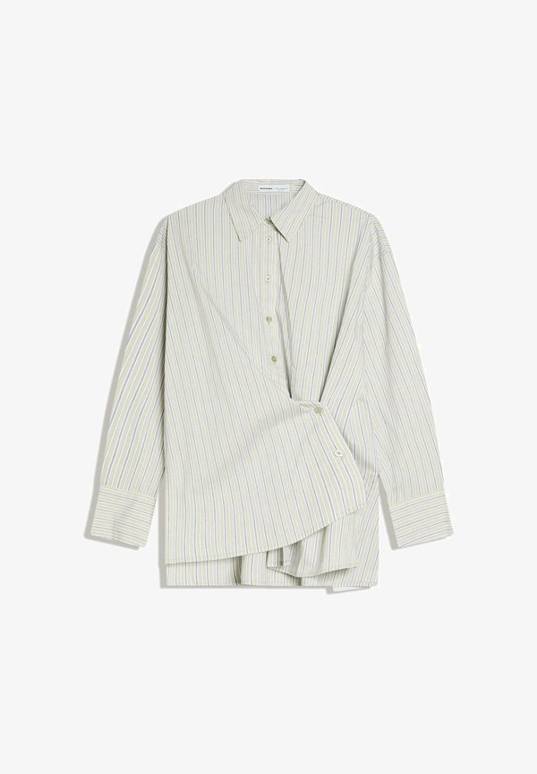 Bershka Button-down blouse - green