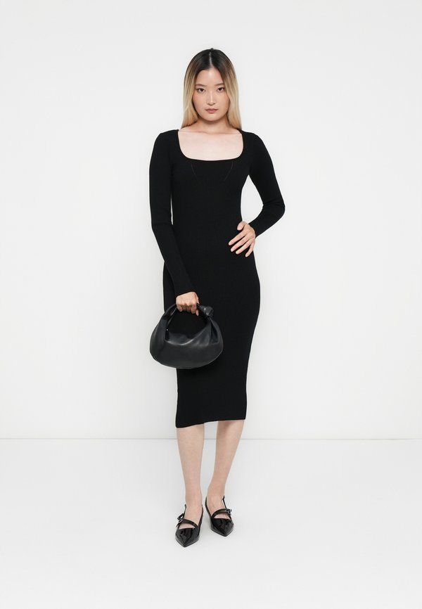 JDY JDYWENDY SQUARE NECK LONG DRESS