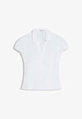 Bershka SHIRT 01337710 - Button-down blouse - white