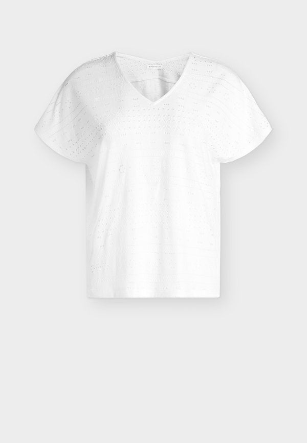 TOM TAILOR T-SHIRT V-NECK AJOUR