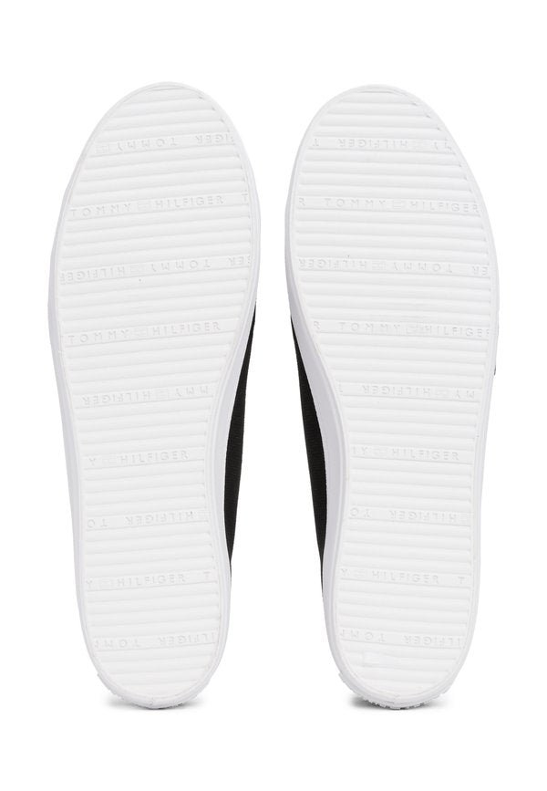 Tommy Hilfiger METALLIC HEEL CANVAS TRAINERS