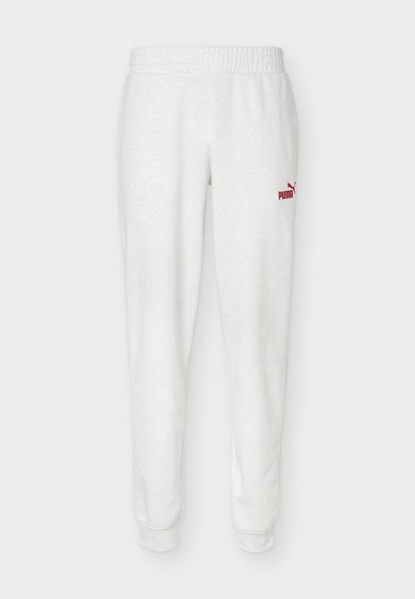 Puma NO. 1 LOGO  - Tracksuit bottoms - white glow heather