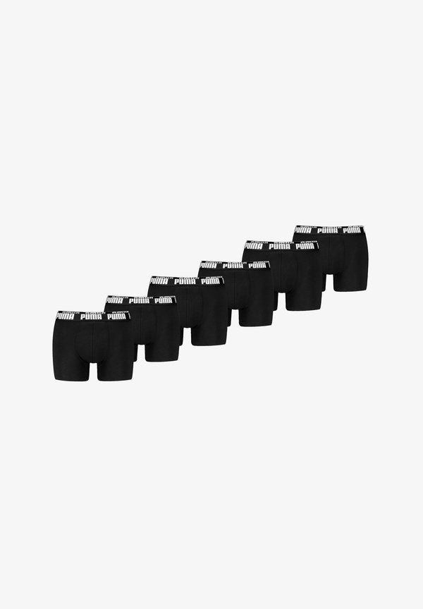 Puma 6ER PACK - Boxer briefs - black