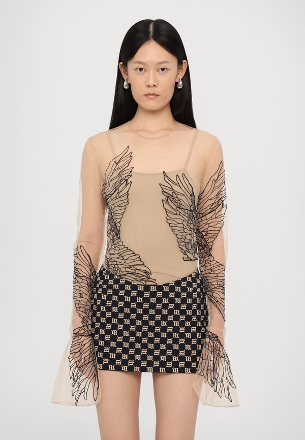 David Koma WING MACRAME BODYSUIT
