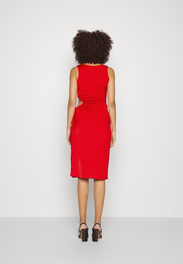 WAL G. OLLIE CUT OUT MIDI DRESS
