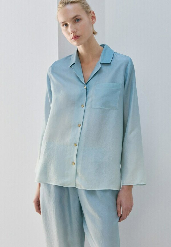 Mango Button-down blouse - blue