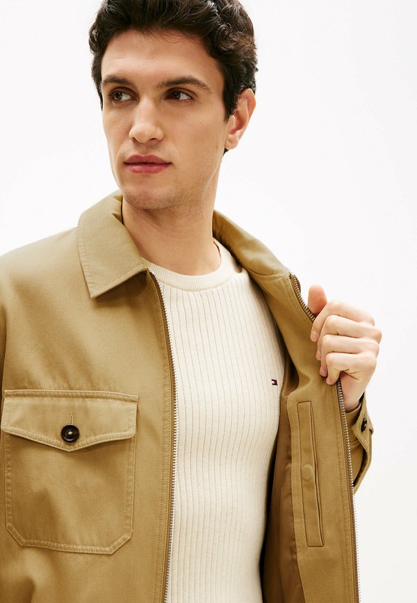 Tommy Hilfiger  ZIP-THRU TWILL IVY