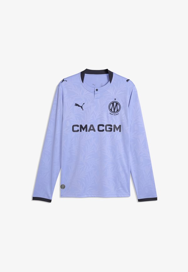 Puma OLYMPIQUE DE MARSEILLE 26/27 LANGARM-AUSWEICHTRIKOT - Club wear - lavendar pop-new navy