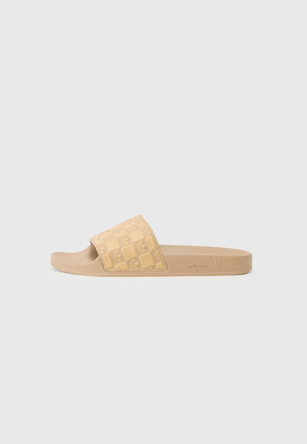 adidas Originals ADILETTE UNISEX - Pool slides - cardboard/golden-coloured beige