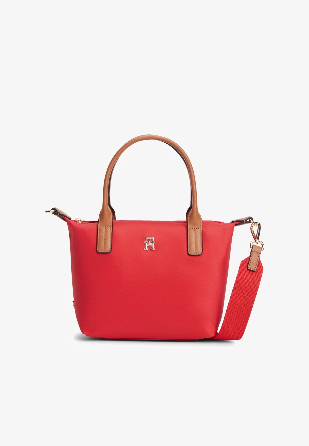 Tommy Hilfiger POPETTE MINI TOTE - Handbag - primary red
