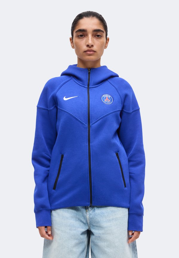 Nike Performance PSG - Zip-up sweatshirt - old royal/white