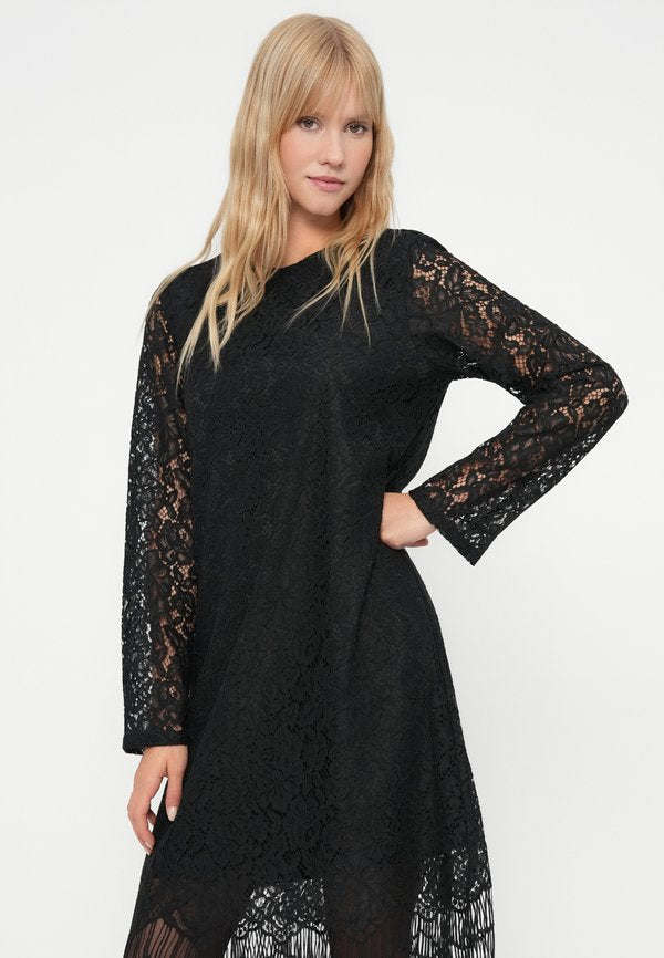 Selected SLFMIBELLE REGULAR SHORT LACE DRESS