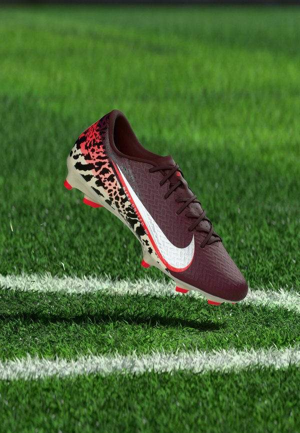 Nike Performance MERCURIAL VAPOR 16 ACADEMY UNITED FG/MG UNISEX - Football boots artificial grass - burgundy crush/metallic silver-coloured/university red/fossil