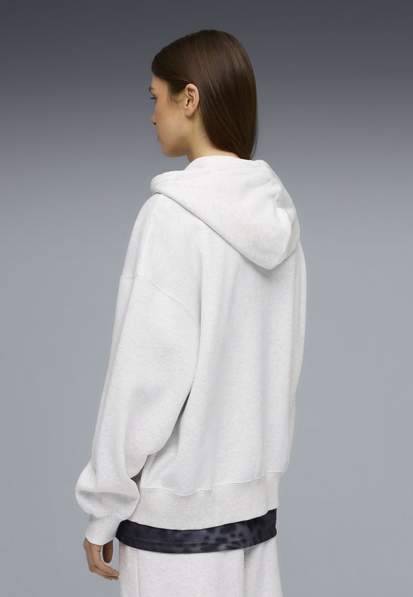 Puma WARDROBE ESS FULL-ZIP BOXY HOODIE FL