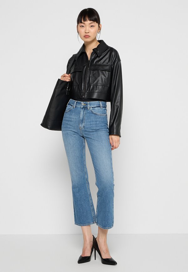 BLK DNM OXFORD