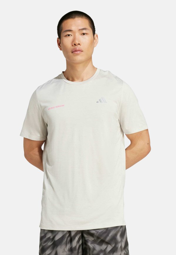 adidas Performance OWN THE RUN - Sports T-shirt - orbit grey