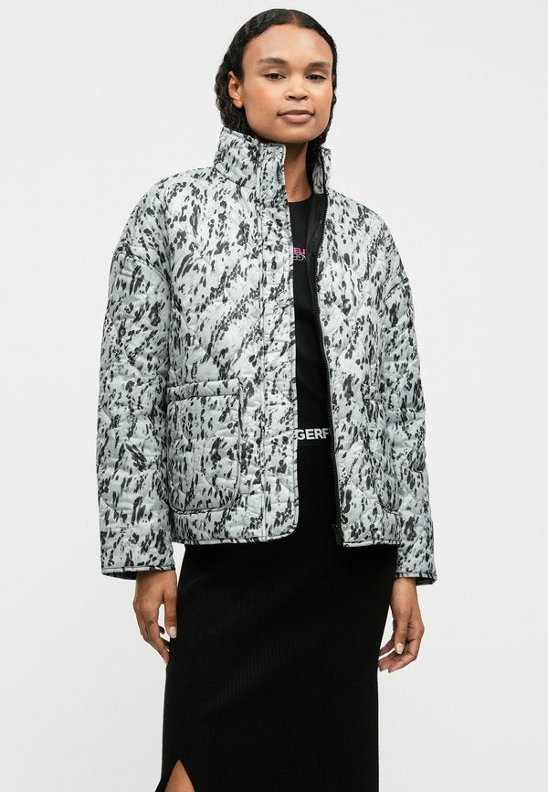Karl Lagerfeld Jeans QUILTED ANIMAL JACKET