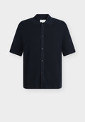 TOM TAILOR MINIMAL STRUCTURED KNIT POLO JACKET