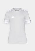 adidas Performance SQUADRA25 SHORT SLEEVE - Sports T-shirt - team light grey/white