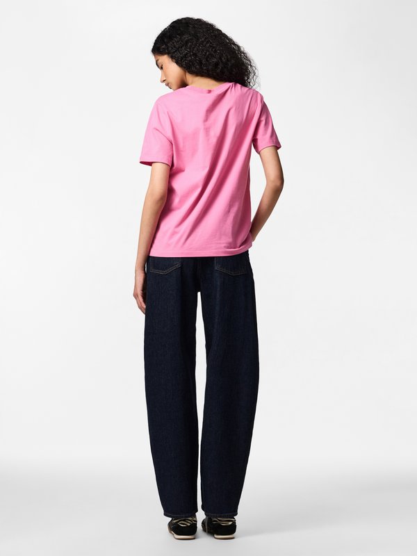 Pieces PCRIA SS SOLID TEE JRS NOOS BC