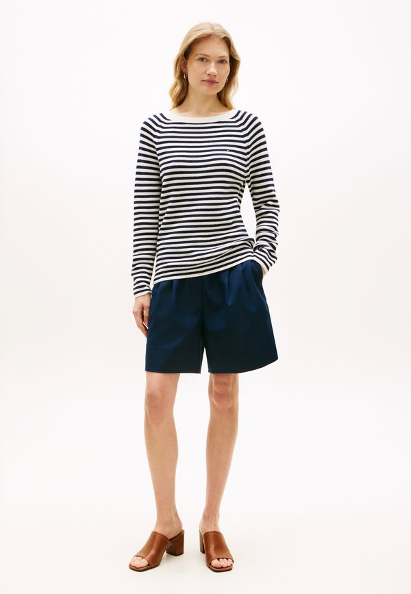Tommy Hilfiger FINE KNIT BOAT NECK JUMPER
