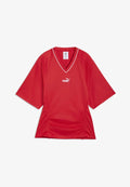 Puma FUTURE ARCHIVE FITTED WAIST  - Print T-shirt - for all time red