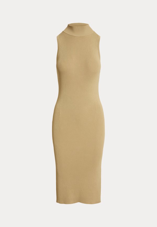 Lauren Ralph Lauren RIBBED SLEEVELESS MOCKNECK SWEATER DRESS