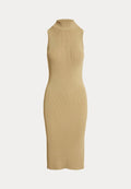 Lauren Ralph Lauren RIBBED SLEEVELESS MOCKNECK SWEATER DRESS
