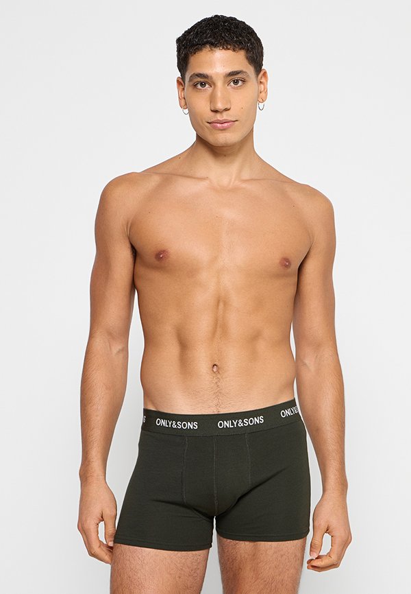 Only & Sons ONSTREY SOLID BOXER 5 PACK