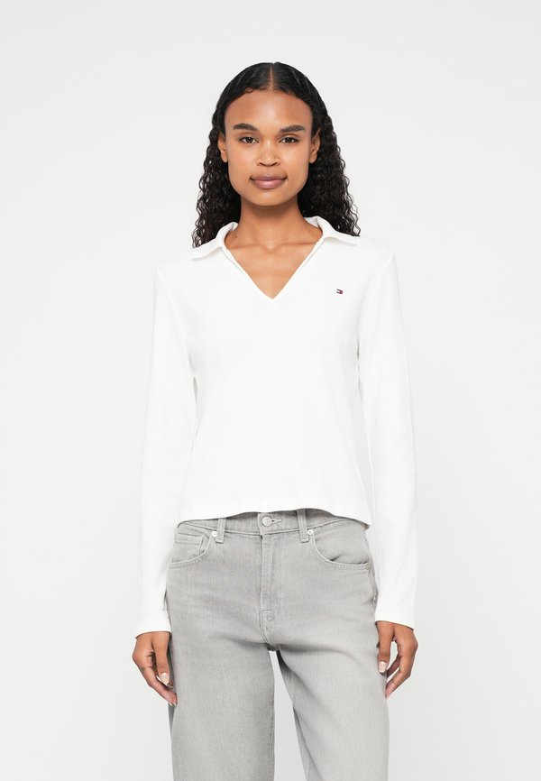 Tommy Hilfiger SLIM FIT LONG SLEEVE POLO SHIRT