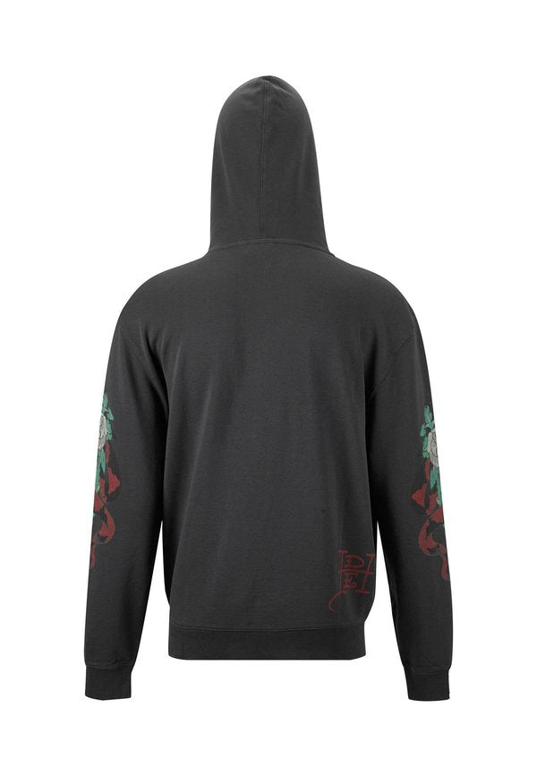 Ed Hardy ED HARDY MENS TRUE SNAKE ZIP THROUGH HOODIE