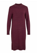 VILA VIRIL CREW NECK MIDI DRESS