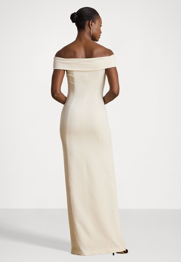 Lauren Ralph Lauren CREPE OFF-THE-SHOULDER GOWN