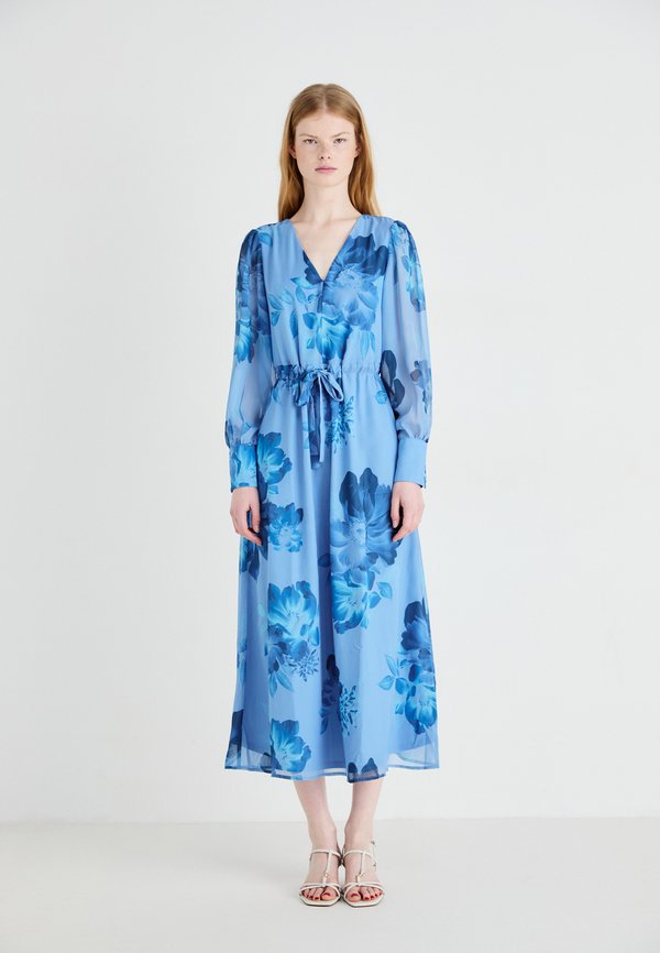 VILA VIMONE VNECK ANKLE DRESS