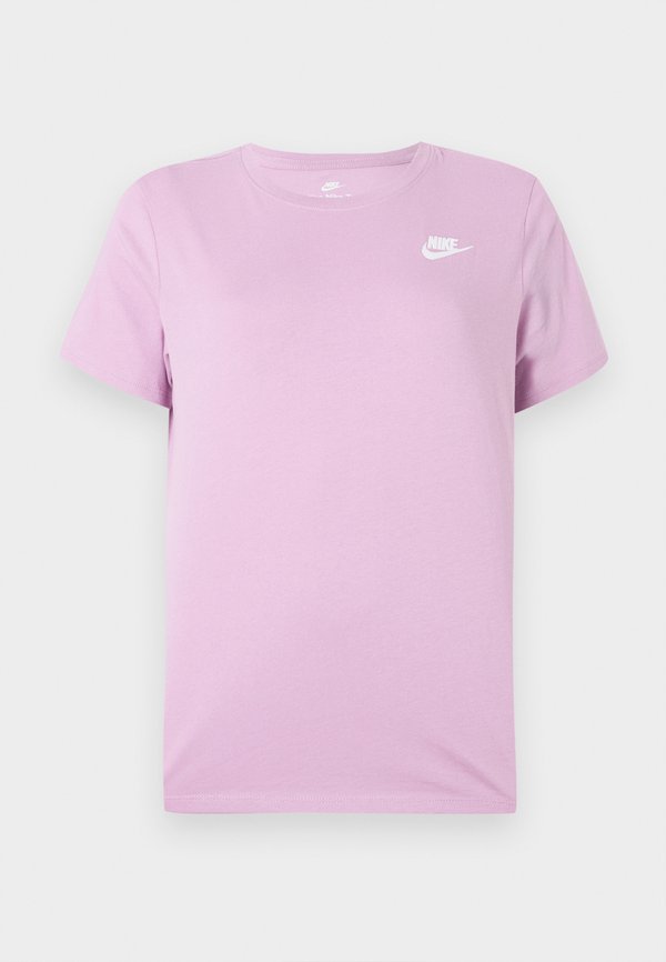 Nike Sportswear CLUB TEE - Basic T-shirt - magenta/white