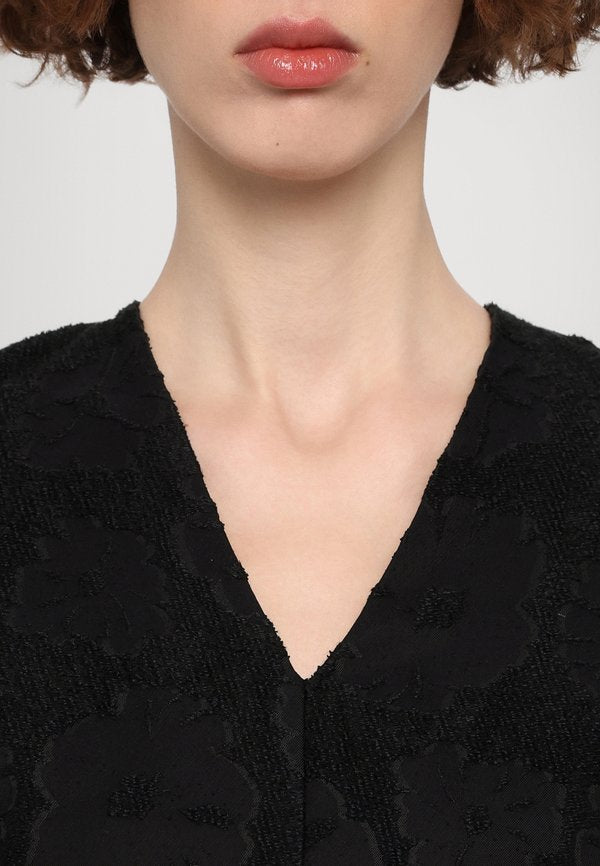 Stine Goya VOLUME SLEEVES MIDI DRESS