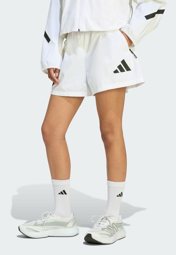 adidas Sportswear ADIDAS Z.N.E. WOVEN - Sports shorts - white