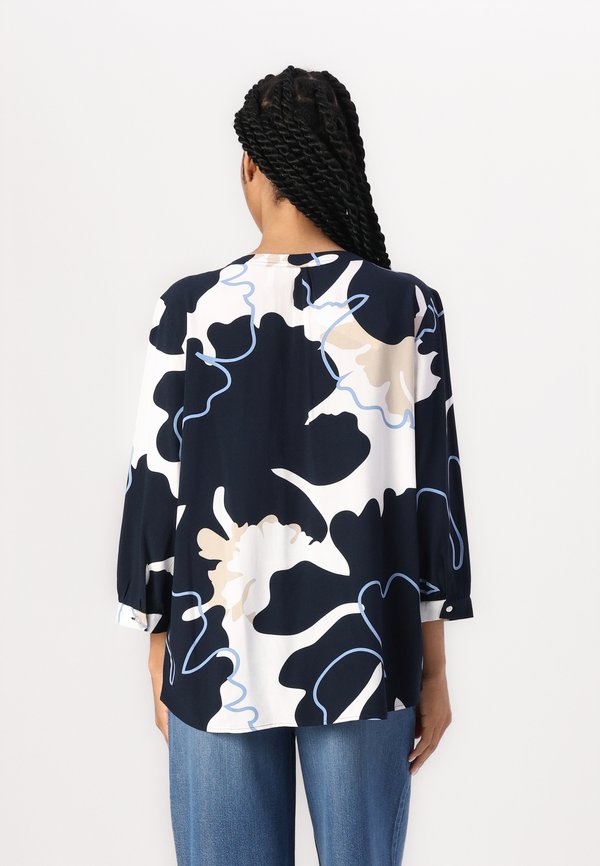 TOM TAILOR PRINTED WITH PLEATS