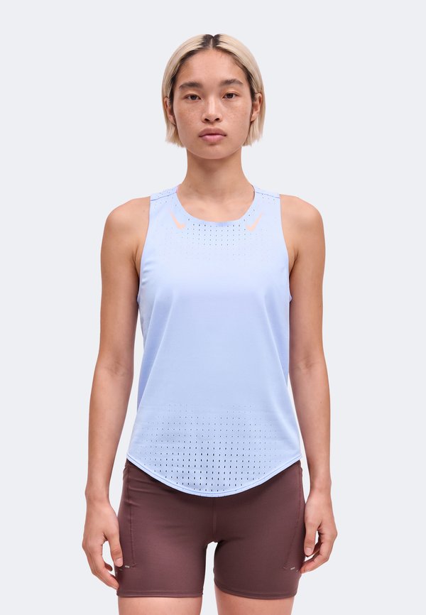 Nike Performance SINGLET - Top - aluminum/atomic pink