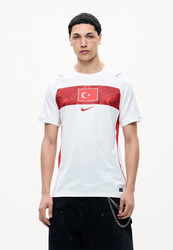 Nike Performance TURKEY MENS - Football jersey - white/sport red