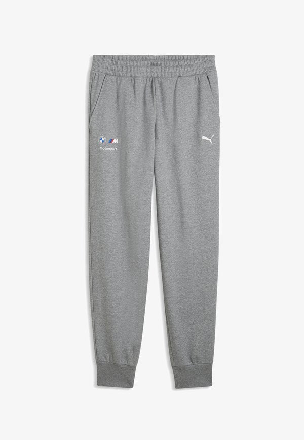 Puma BMW M MOTORSPORT ESSENTIALS FLEECEHOSE - Tracksuit bottoms - medium gray heather