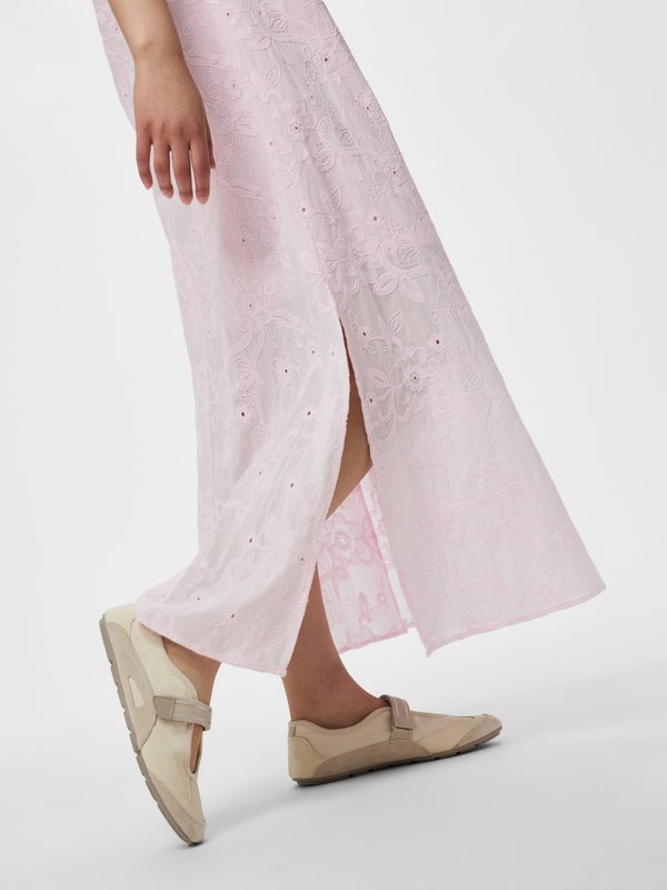 Pieces PCGINGER SL ANKLE DRESS WVN