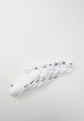 Puma SNEAKER PLAIN UNISEX 6 PACK - Sneaker socks - white