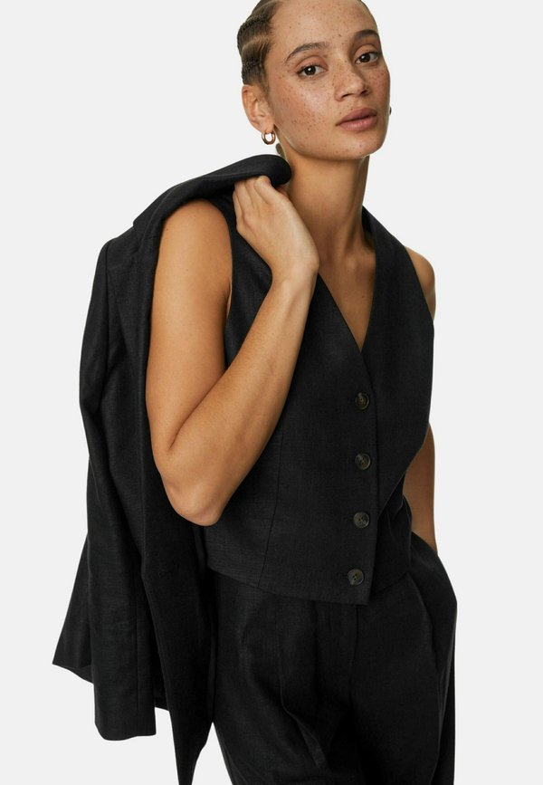 Marks & Spencer Linen Blend Tailored Vest