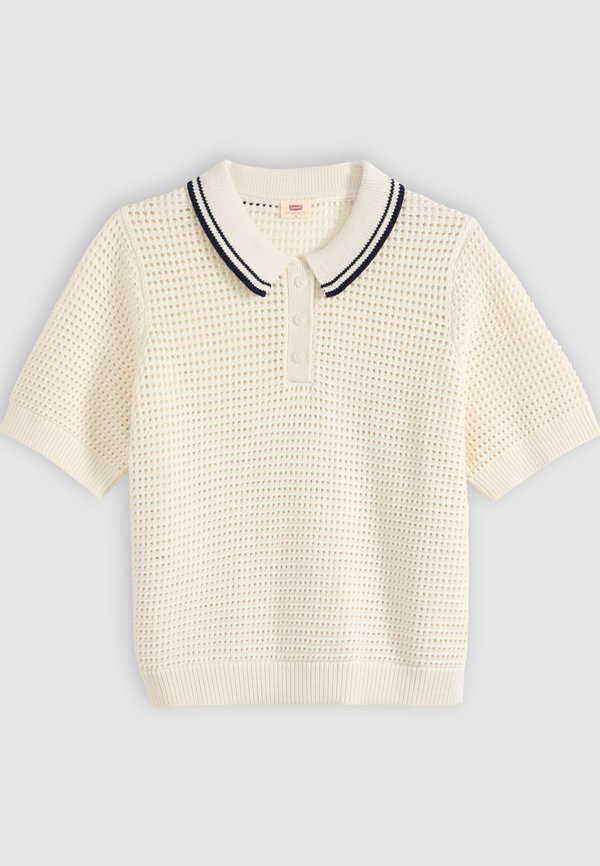 Levi's® ALIZEE - Polo shirt - egret/navy