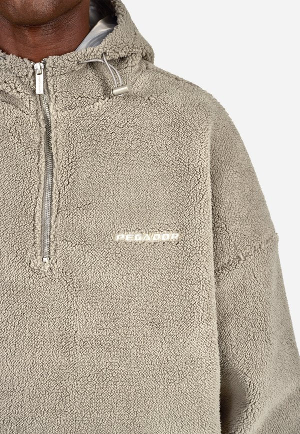 Pegador OLTEN HALF ZIP HOODIE